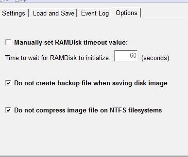 ram диск в памяти настройка и установка dataram скриншот 1
