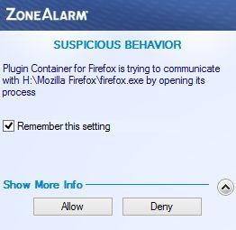 zone alarm фаерволл настройка для защиты 7