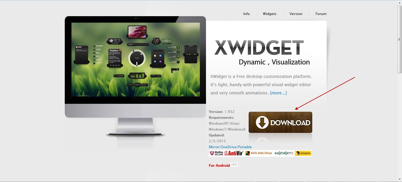 site XWidget