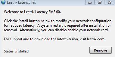 leatrix latency fix - окно программы, чтобы уменьшить пинг - скриншот 3