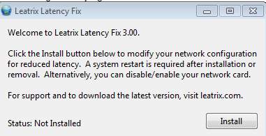 установка leatrix latency fix для снижения пинга