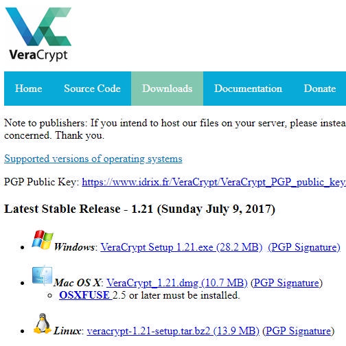 VeraCrypt - установка программы для шифрования - обзор процесса - скриншот 1