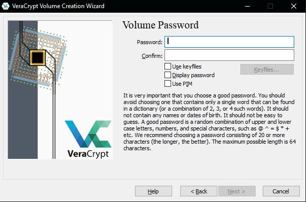 как зашифровать файлы и скрыть их паролем - VeraCrypt инструкция - скриншот 8