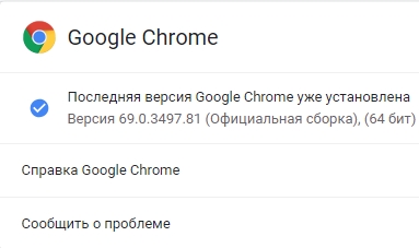 Google Chrome 69 - обзор - скриншот 1