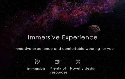 обзор Xiaomi VR Virtual Reality 3D Glasses - космос - скриншот 7