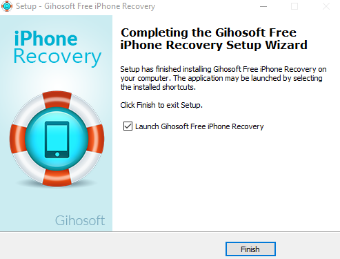 Восстановление данных с Вашего смартфона - iPhone Gihosoft Data Recovery - установка скриншот 4