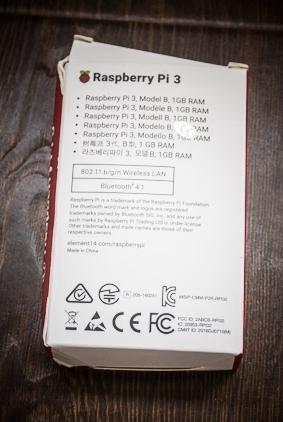 обзор Raspberry Pi Model 3 - unboxing - распаковка - фотография 2