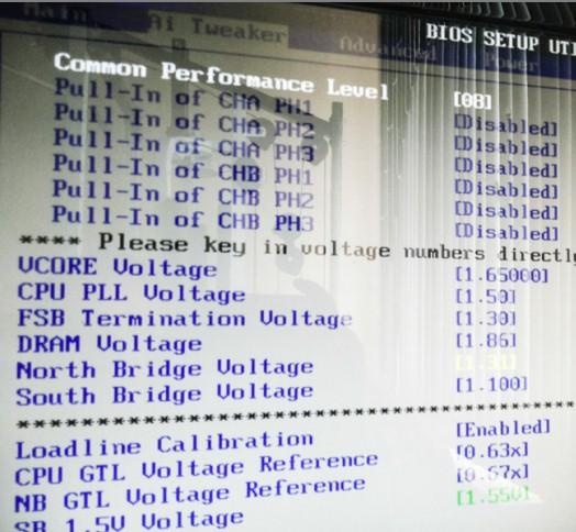 P5E Deluxe разгон, скриншоты BIOS, скрин 2