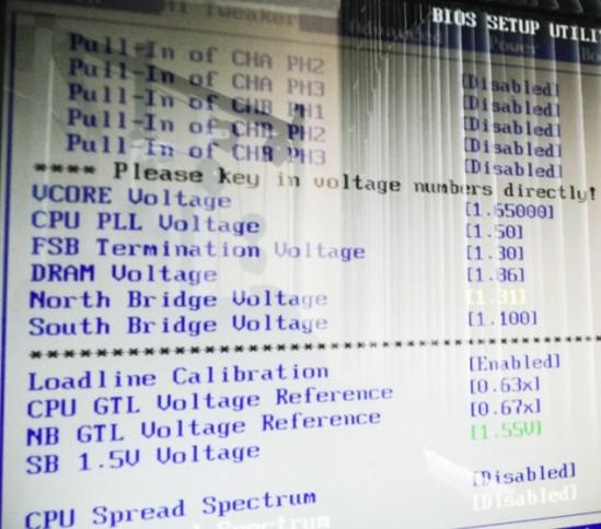 P5E Deluxe разгон, скриншоты BIOS, скрин.3