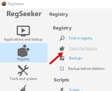 обзор regseeker - как использовать и очистить реестр - скриншот 5