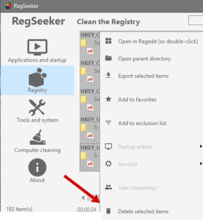обзор regseeker - как использовать и очистить реестр - скриншот 9