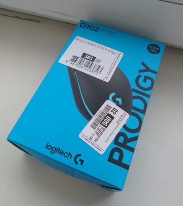 обзор Logitech G G102 Prodigy Gaming Mouse Black USB - unboxing (распаковка) - фото 1