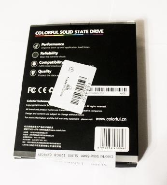 обзор Original Colorful SL300 120GB Solid State Drive - unboxing - распаковка - фото 2
