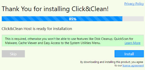 расширение click&clean - как очистить браузер - обзор - установки и настройки - скриншот 3