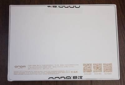 обзор Onda oBook 20 Plus - unboxing (распаковка) - фото 2