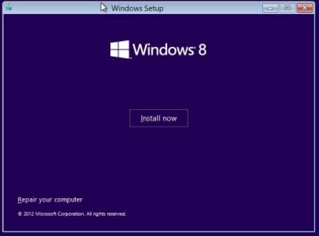 Как установить Windows 8 - скриншот 2 - восстановление или установка
