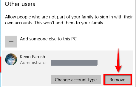 Как удалить свой ПИН-код и другие параметры входа из Windows 10 - скриншот 24